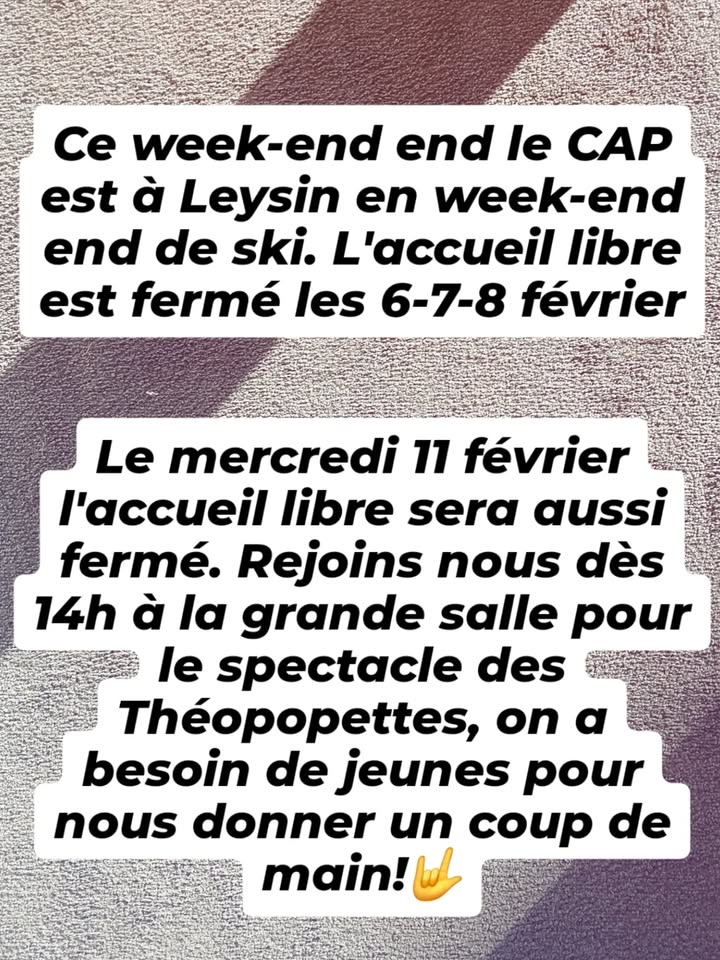 CAP - Centre d’Animation Socioculturelle Palinzard